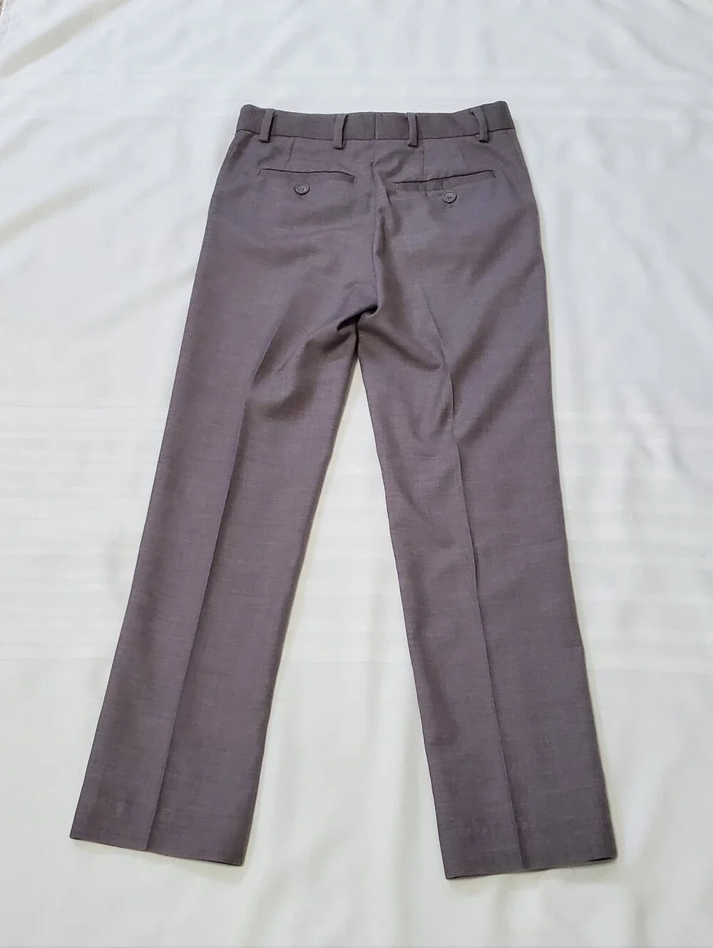 Isaak MIZRAHI Boys 2-Piece Slim Cut Wool Blend Suit Set Charcoal